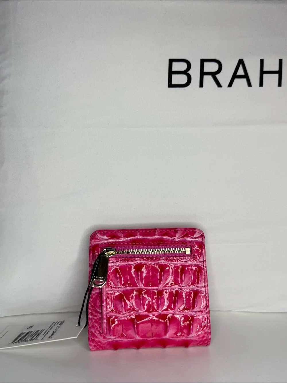 Brahmin Jane wallet in Pink Cosmo